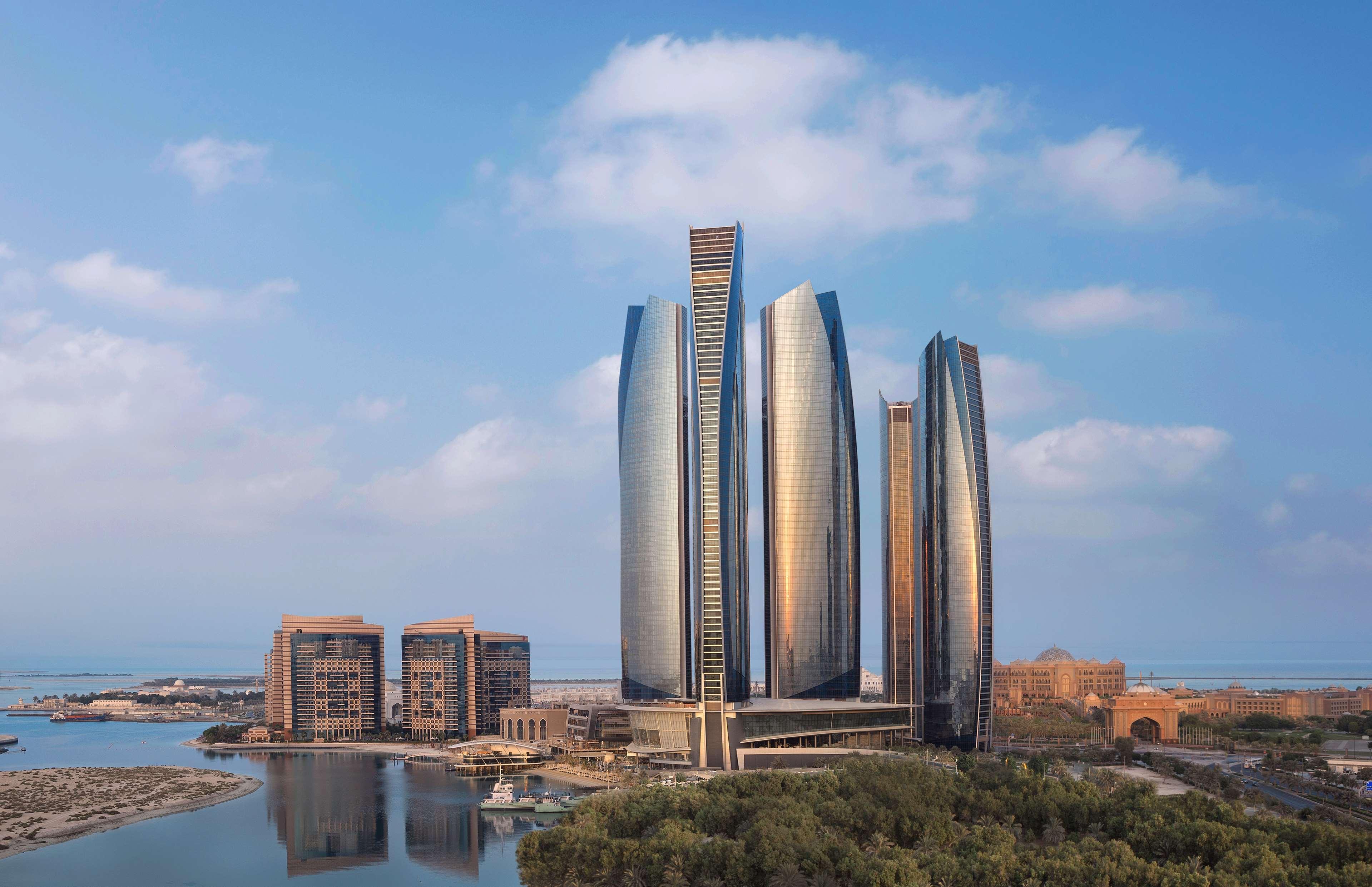 Отель Conrad Abu Dhabi Etihad Towers Экстерьер фото